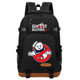 爆款影视魔鬼印花青少年大号学生书包男女双肩背包