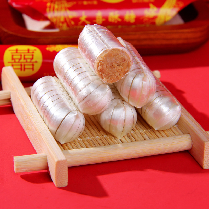 馬大姐喜糖結婚專用大喜酥蝦酥老式零食酥心糖糖果零食批發