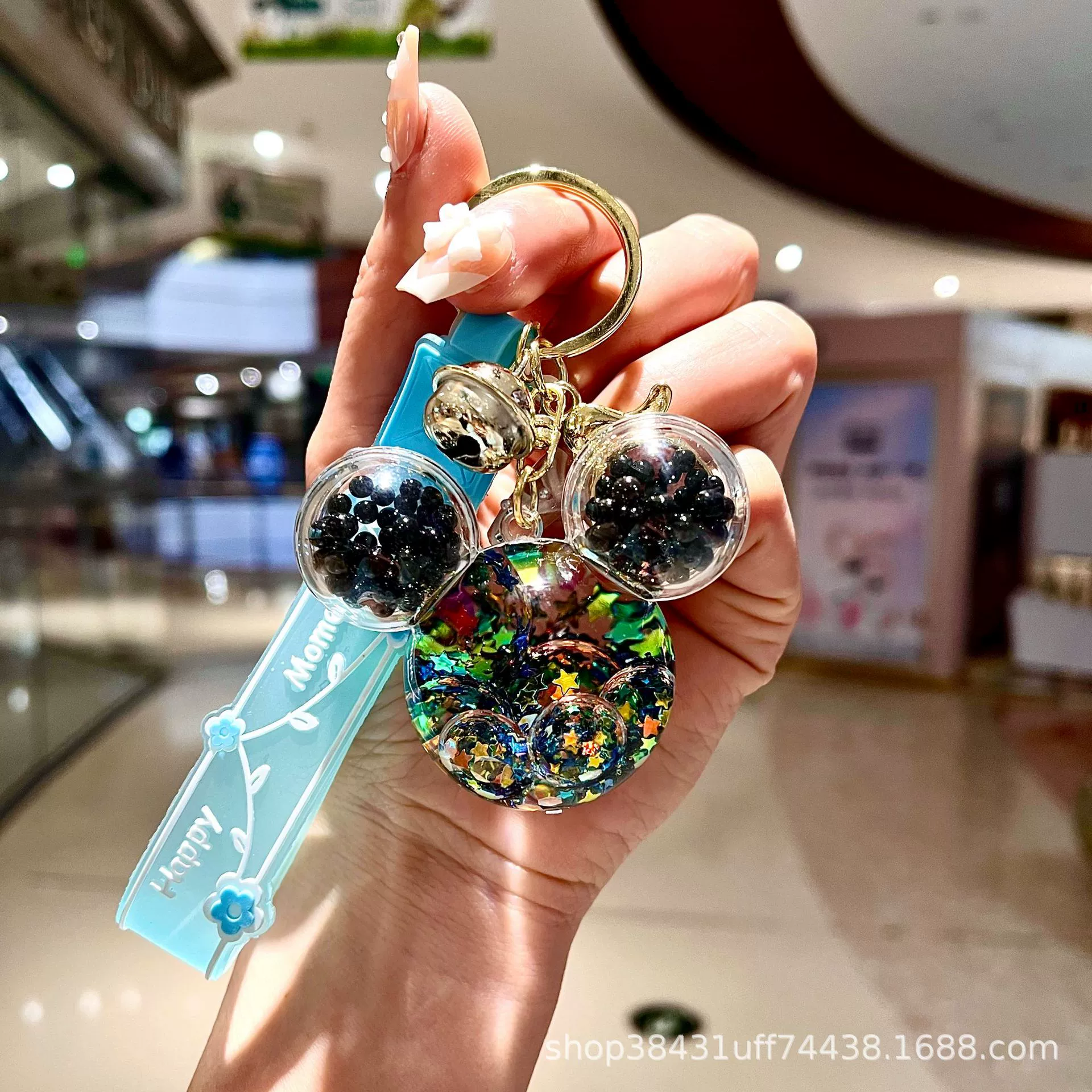 Acrylic keychain, pendant for keys