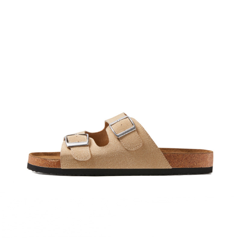 Puxi Birkenstock スリッパ レディース 夏 軽量 カジュアル 怠惰な 屋外 着用 通気性 滑り止め ワンストラップ サンダル 屋外用|undefined
