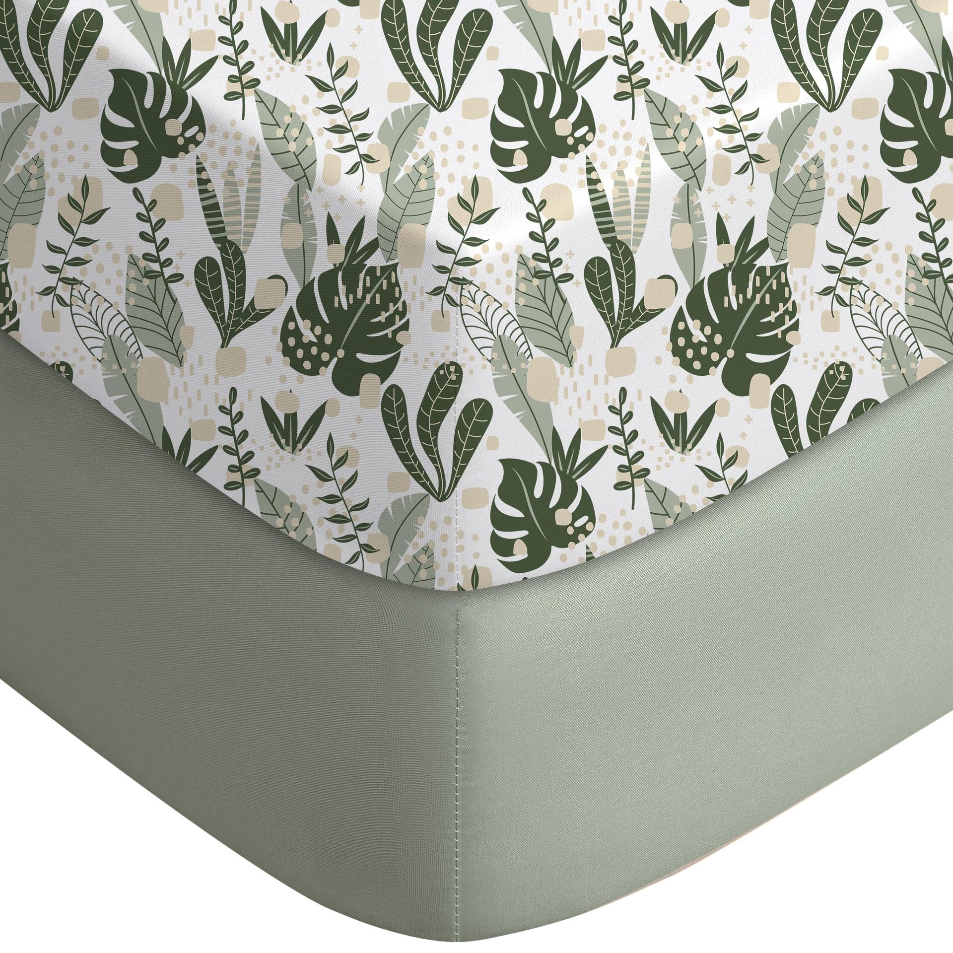 Cross-border New Products Baby Cotton Spliced Bed Sheet Baby Mattress Cover Newborn Children Four Seasons Bed Sheet Cover
