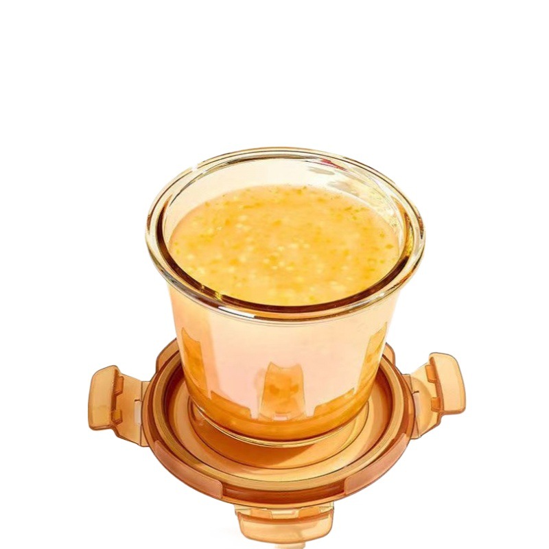 Caja de almuerzo de vidrio con cubierta, tazón de sopa, microondas para trabajadores de oficina, refrigerador, caja de frutas, caja de frutas