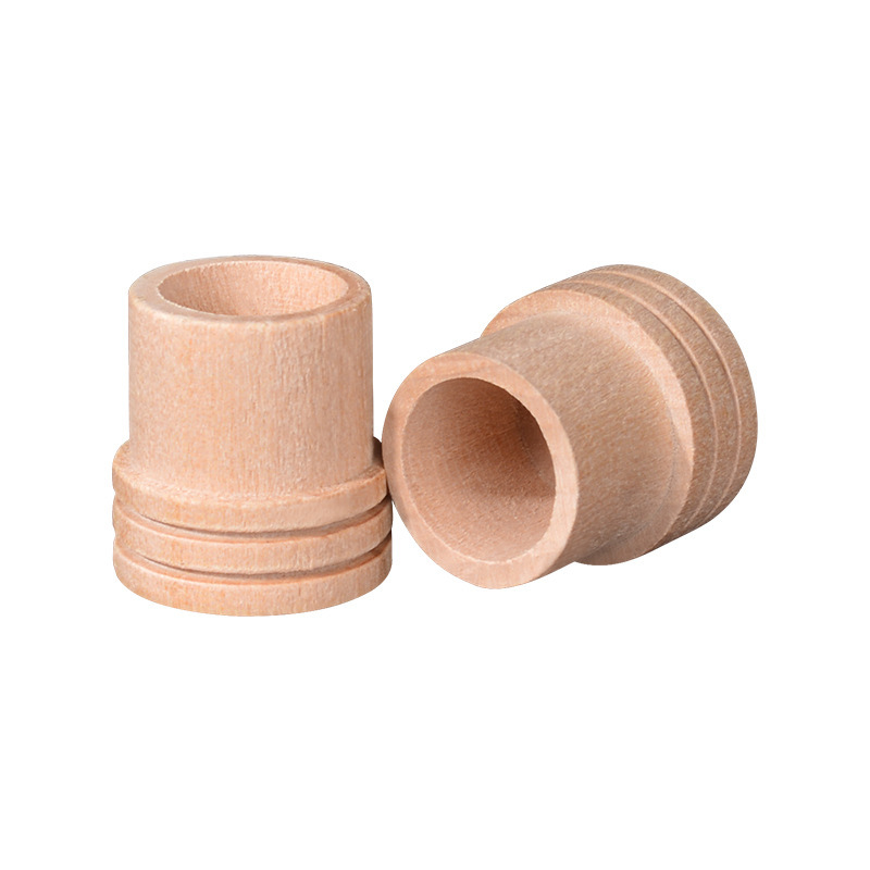 Wooden Moxa Stick Holder Base with Stainless Steel Ash Catcher Tray for Moxa Smoke and Mosquito Repellent Use in use