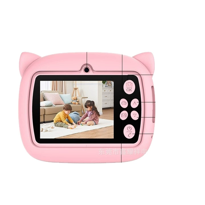 Заряжение Polaroid камеры через границу. Автоматическая печать HD передняя и задняя двойная видеокамера AM300