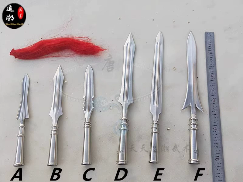 Головка пистолета из нержавеющей стали, головка пистолета специальной формы, пистолет Overlord, пистолет «шесть в одном», пистолет Тай Чи, длинный пистолет, большой пистолет, звуковой пистолет, пистолет для выступлений, без заточки