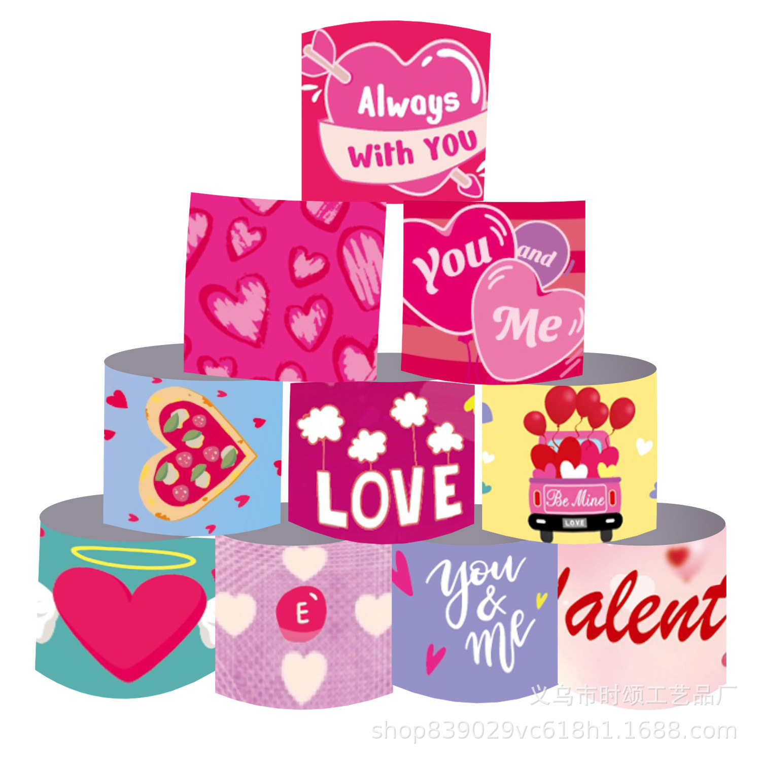 爱心啪啪圈排版4