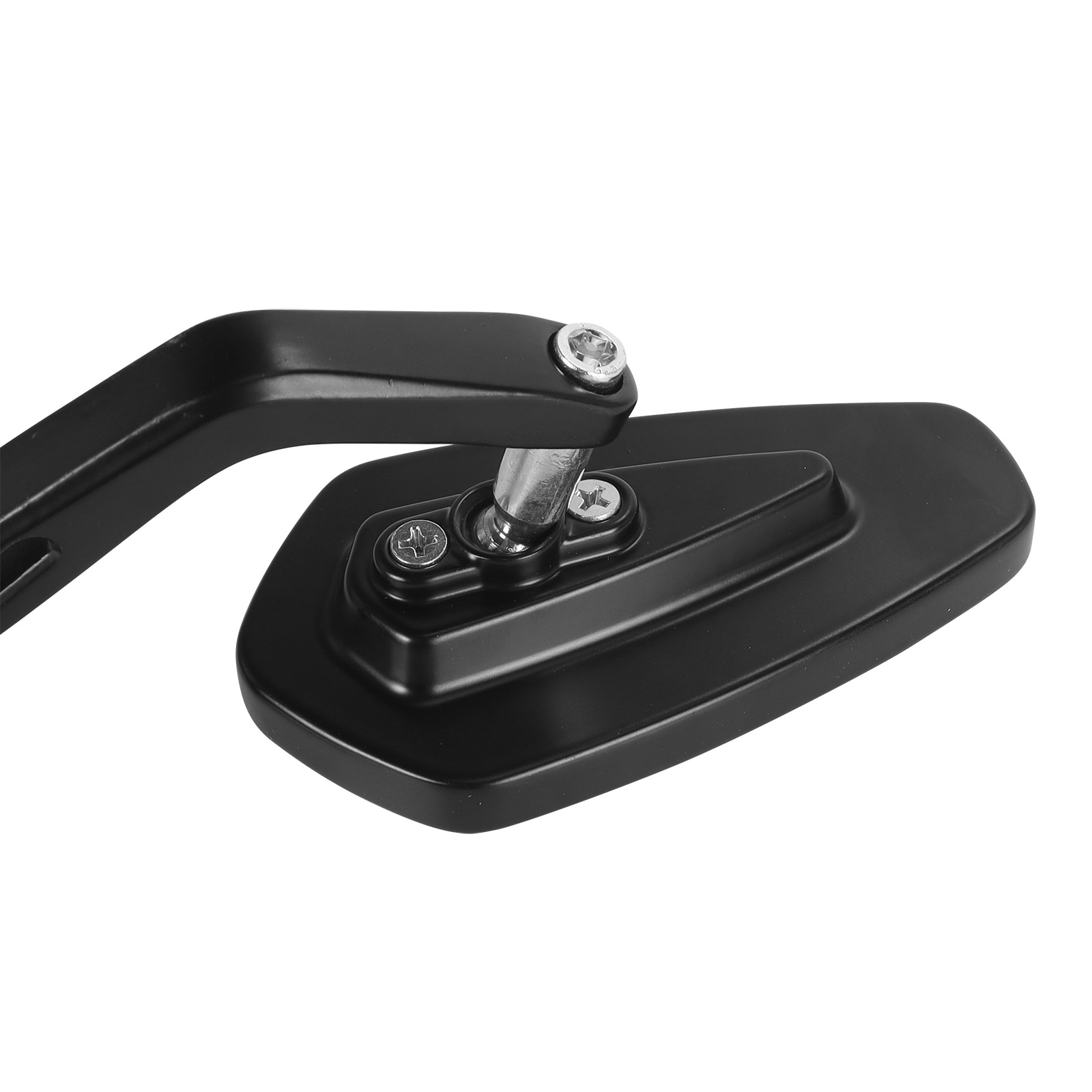 Motorcycle electric car rearview mirror handlebar folding mirror handle cover plug reflector rearview mirror rotatable blue mirror
