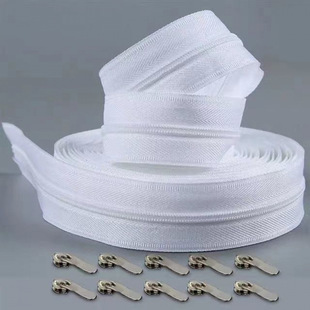 Zipper Duvet Cover Quilt Long Zipper Head Wholesale Metal Zipper 100m Household Accessories Nylon No. 3 Thickened