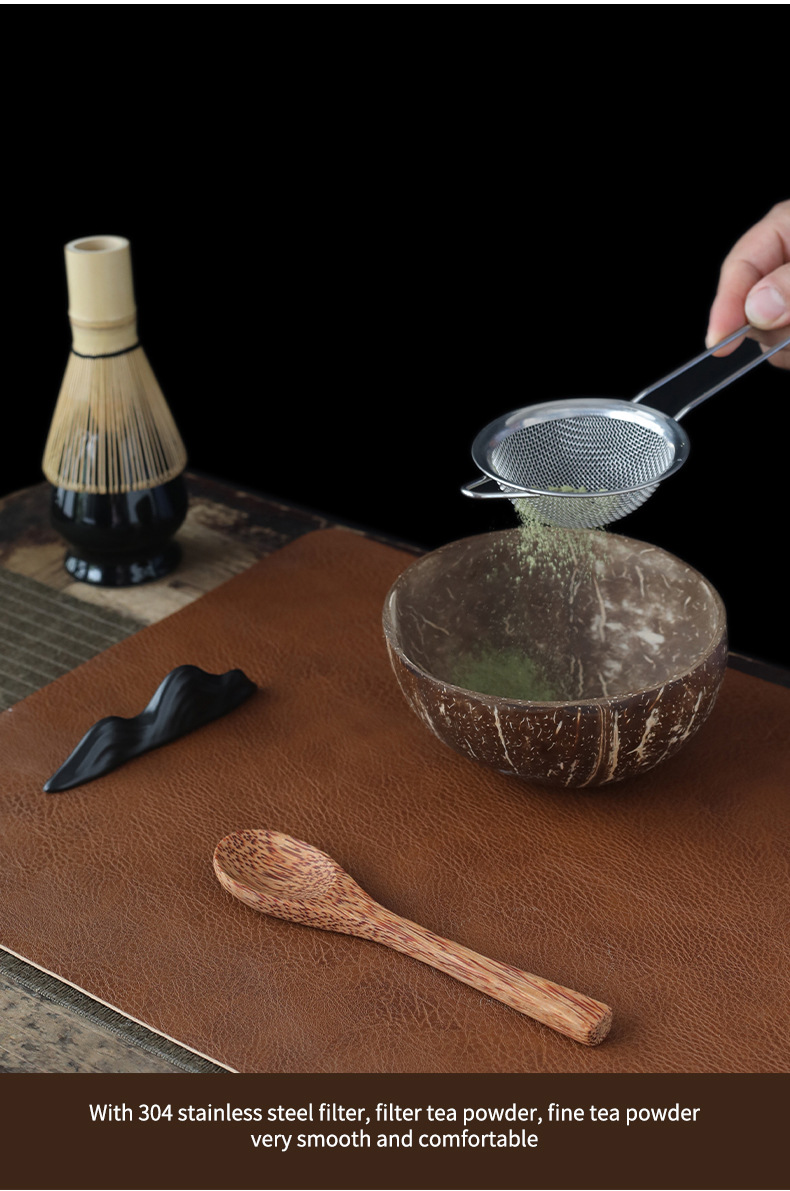 Traditional Matcha Tea Set – Bamboo Whisk & Coconut Bowl 48 O1CN015Hw2KB20SR6cBFBnB !!2924426848 0 cib