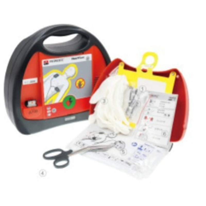 Портативный дефибриллятор AED с автоматическим дефибриллятором и динамическим распознаванием может дефибриллировать сердечный ритм, автоматическая зарядка