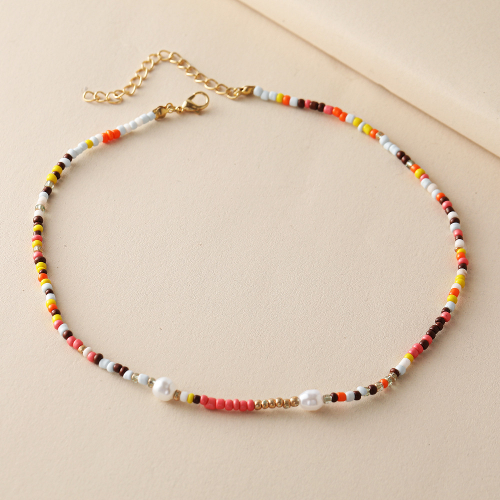 Simple Style Geometric Beaded Women's Necklace display picture 5