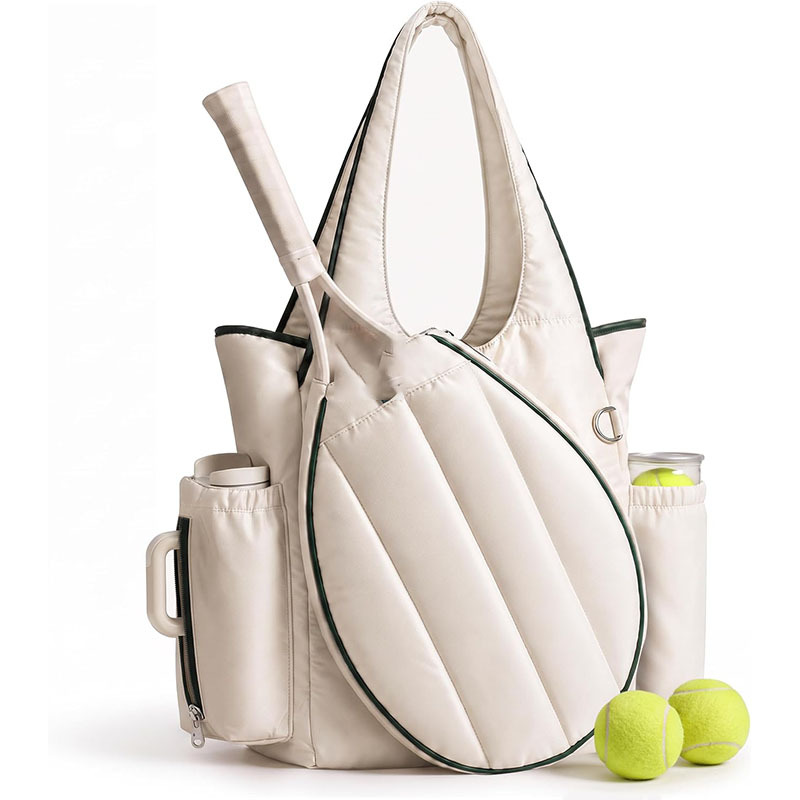 Amazon's new men's and women's tennis tote bag is a stylish and portable handbag, suitable for carrying 2 rackets, and is a fashionable handbag