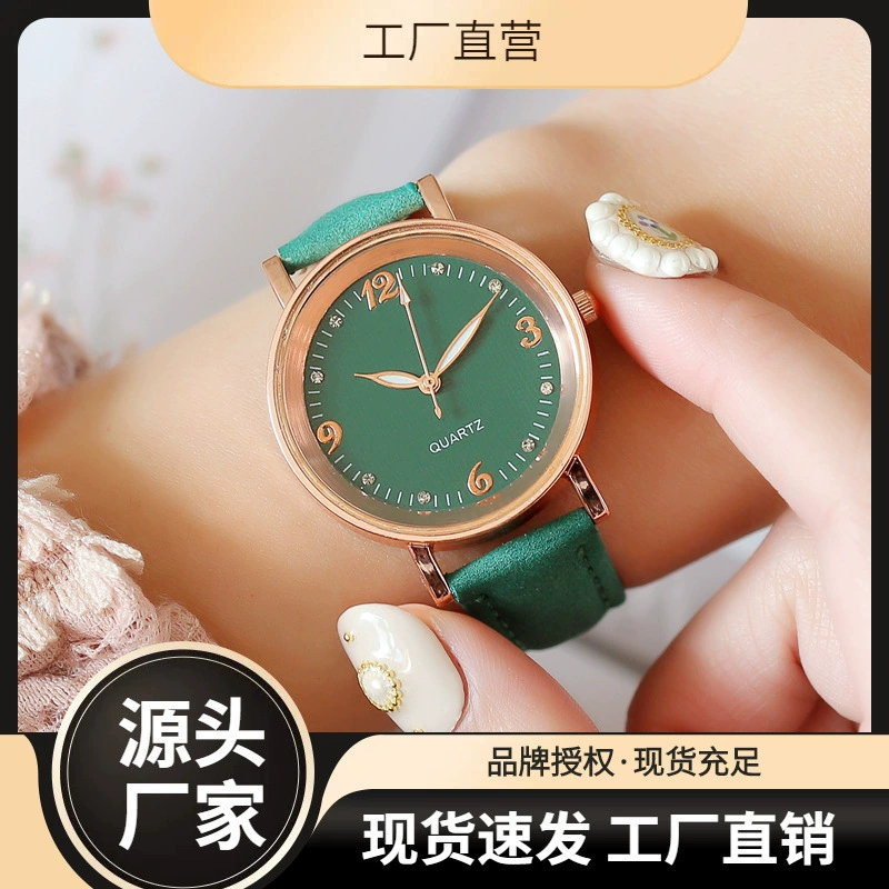 Новые светящиеся часы Женский ремень Повседневная мода Тенденция Женские часы Часы Производитель Оптовая Женские часы