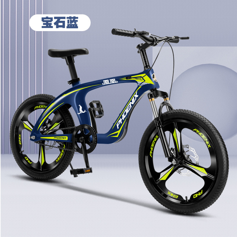 Magnesium Alloy One-Wheel Variable Speed Disc Brake Mountain Bike for Kidsren, Middle School Students and Kidsren's Pedal Bicycles 20inch 22inch