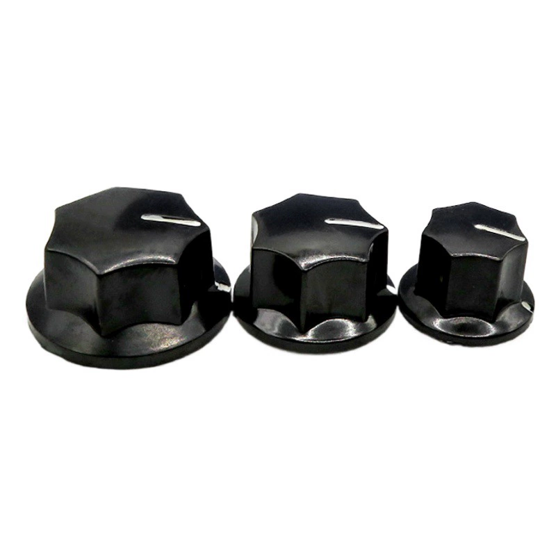 Пластиковая ручка переключателя MF-B01/B02/B03 многоугольная крышка ручки аудиоусилителя крышка переключателя регулировки потенциометра