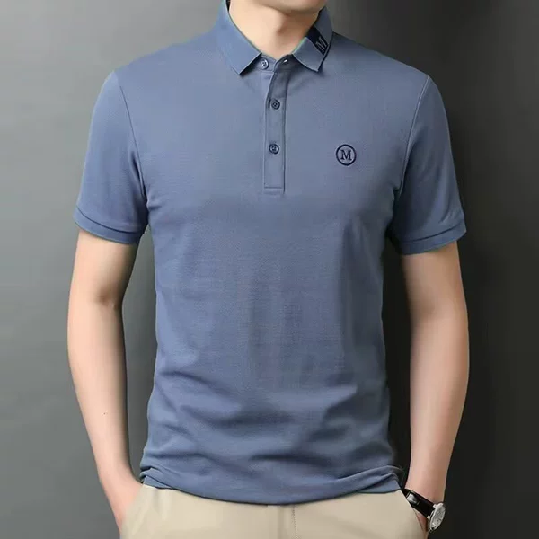 R03 short -sleeved blue