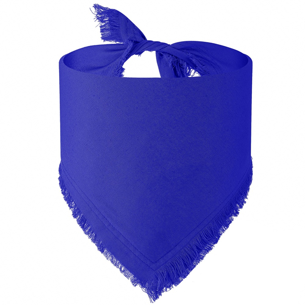 Nueva borla transfronteriza de algodón puro para mascotas Toalla de saliva informal Toalla de triángulo para mascotas bufanda de triángulo de cumpleaños de perro bufanda de perro