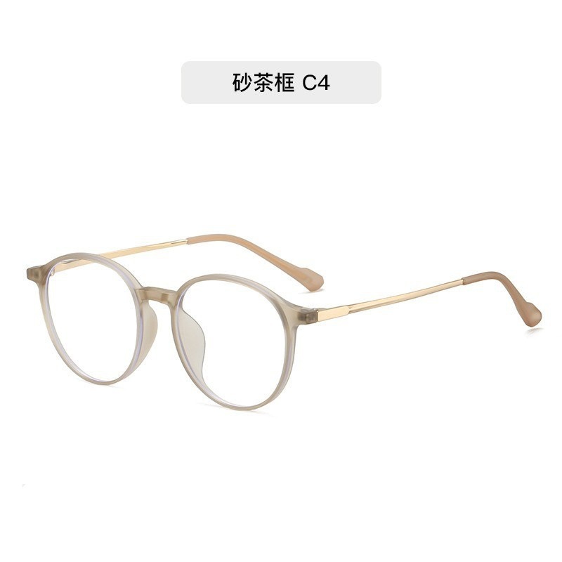 Espejos de marco retro ultraligeros con grado, gafas de marco simples anti-luz azul, gafas de negocios simples image 10