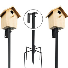 跨境电商亚马逊源头工厂现货批发工艺品金属铁艺户外鸟屋喂鸟器支