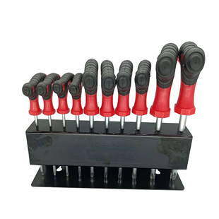Crutch type handle ring wrench set 10 piece set ring wrench set T9-T50 T type repair tool