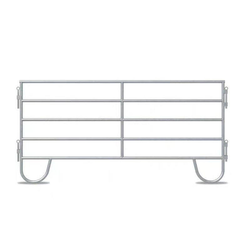 Valla de círculo de ganado y caballos Valla de hipódromo Valla de cría de ganado Valla de caballo de pradera de instalación simple móvil