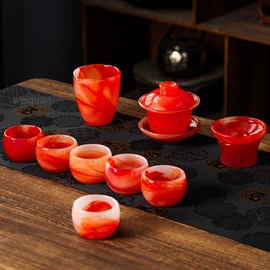 茶杯;盖碗;琉璃工艺品