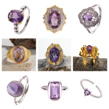 ����ɫ�߼���S925����18K����Ȼ��ˮ���вƲʱ���ָŮ���Լ�鱦