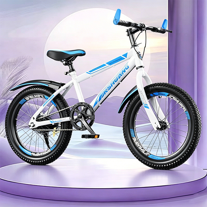 Bicicleta de montaña adolescente de velocidad única varón de velocidad de viaje ligero para mujeres 8 - 16 años de seguridad image 10