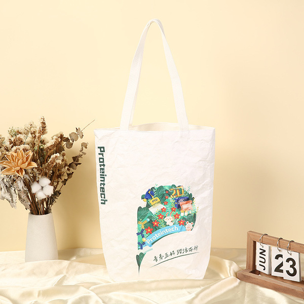 Leather fashionable retro linen bag