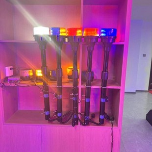 New Super Bright High-Power Iron Horse 650 Road-Opening Rear Pole Light Strip Light Electric Vehicle Warning Light Red Blue Yellow White