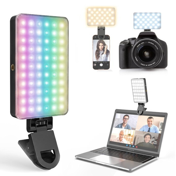 Mini Fill Light Pocket Lamp Portable Led Multi-Color Lighting Lamp for Phone Selfie Camera Photography Soft Light Lamp Mini Fill Light Pocket Lamp Portable Led Multi-Color Lighting Lamp for Phone Selfie Camera Photography Soft Light Lamp