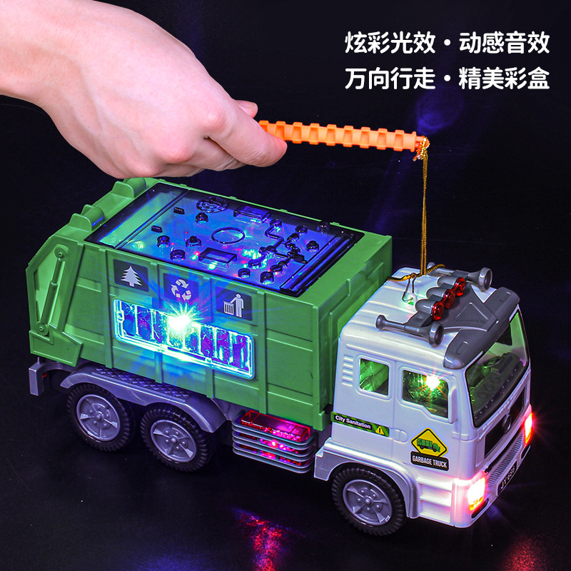 Transfronterizo 4D Vehículo eléctrico de ingeniería universal con música ligera Festival del Medio Otoño linterna Festival puesto linterna modelo de juguete
