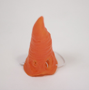 European and American Halloween Cos Snowman Nose Trick Toy Artificial Carrot Nose Decoration Masquerade Props