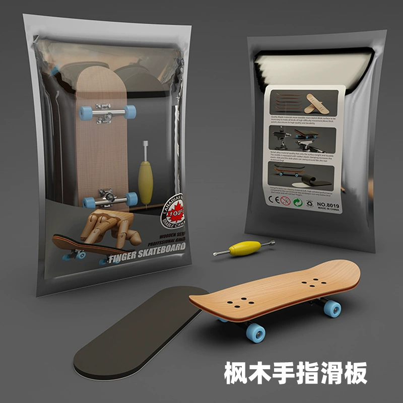 Детский скейтборд с кленовым пальцем, новинка, подшипник, Раздельный кронштейн из сплава, нескользящий