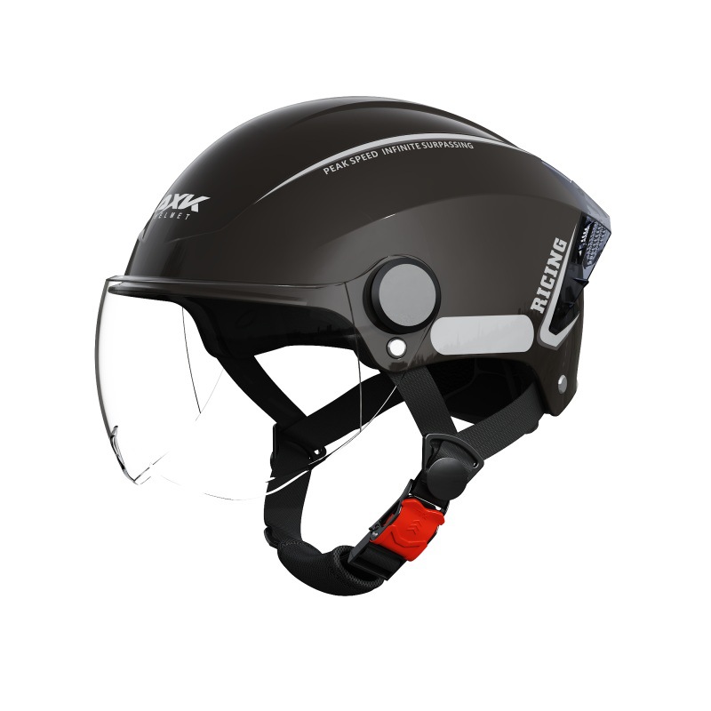 3C certificado casco de coche eléctrico protector solar para hombre motocicleta de verano para mujer medio casco Four Seasons Universal nuevo casco de seguridad estándar nacional