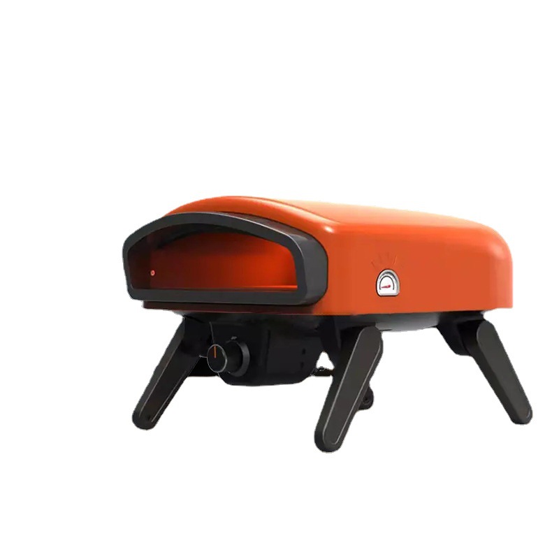 Nueva máquina de pizza de gas hogar portátil al aire libre horno patio móvil para hornear gas pizza estufa suministro
