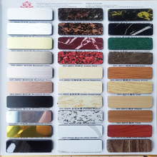 上海吉祥铝塑板黑胡桃3mm背景店面柜台门头幕墙厂家供应耐腐蚀