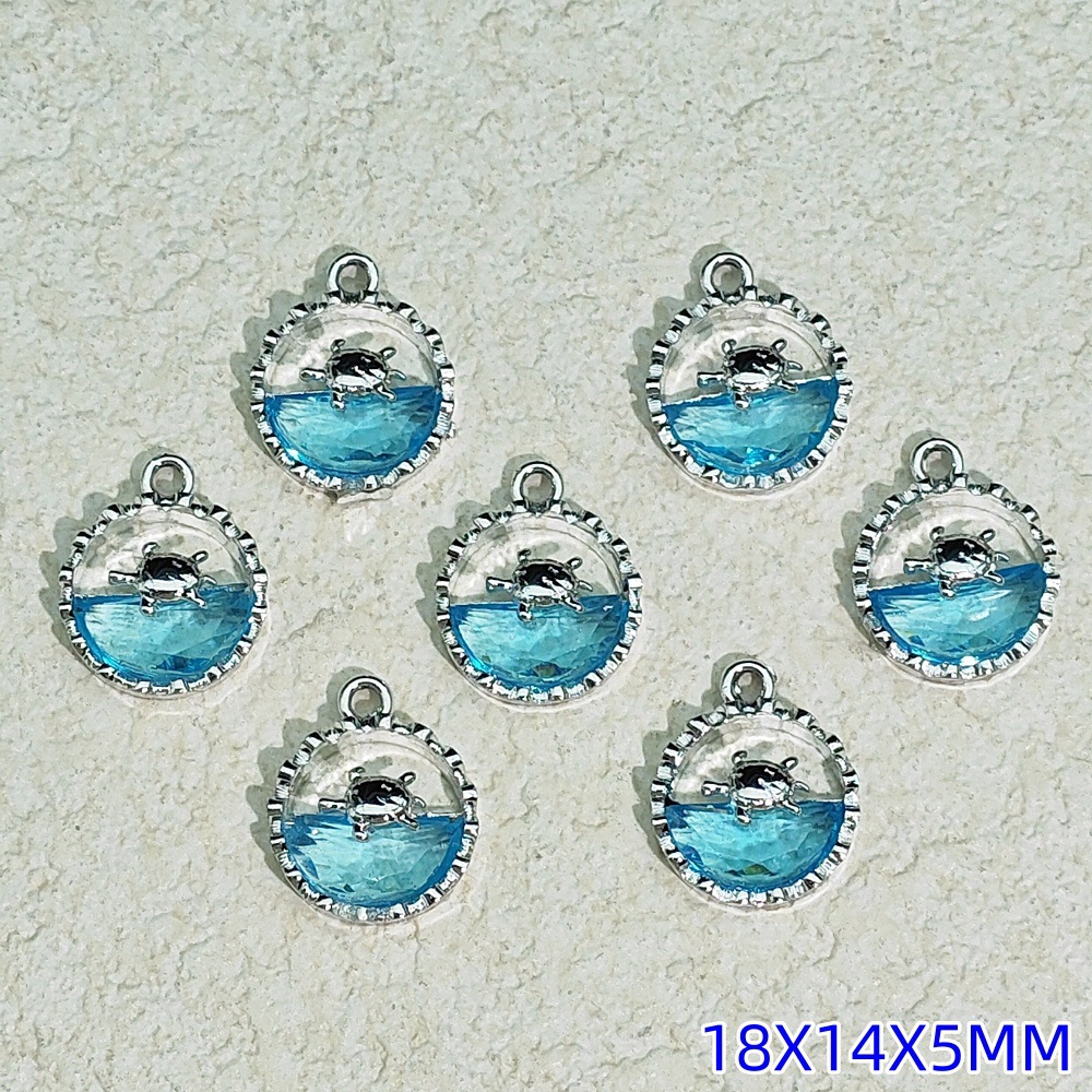 Exquisitos accesorios de joyería colgante de diamante de alta protección ultravioleta al por mayor collar DIY artesanal colgante de materiales de ropa de pulsera