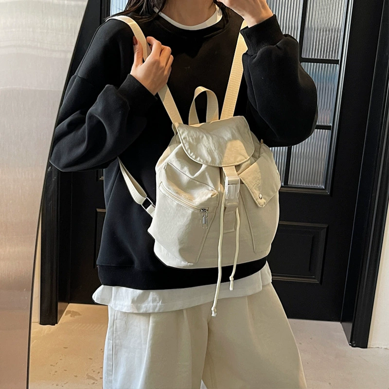 Universal capacious travel bag, shoulder bag, summer backpack for leisure