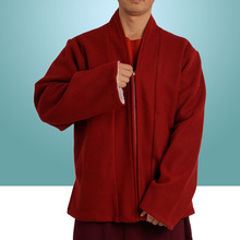 冬季喇嘛加厚保暖外套僧服东波棉服藏族西藏和尚师父上师加绒上衣