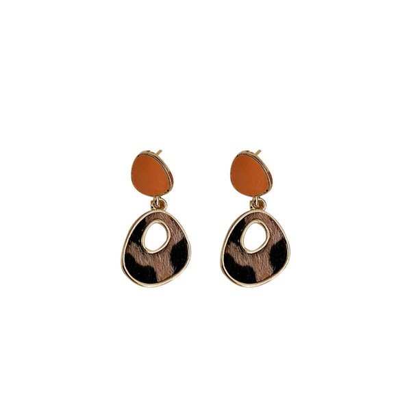 Demi-season retro trend elegant geometric earrings