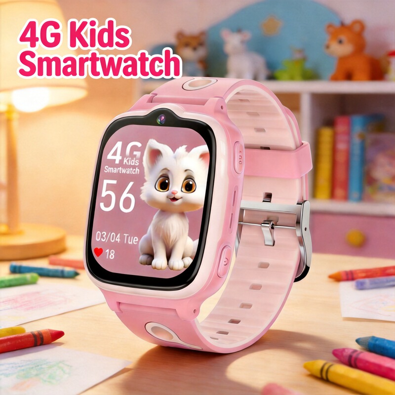 Cross-Border 4g Smart Watch with Card Slot, Camera, Waterproof Video Chat, Gps Smart Positioning Kidsren's Phone Watch Cross-Border 4g Smart Watch with Card Slot, Camera, Waterproof Video Chat, Gps Smart Positioning Kidsren's Phone Watch