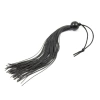 Black single rubber beard