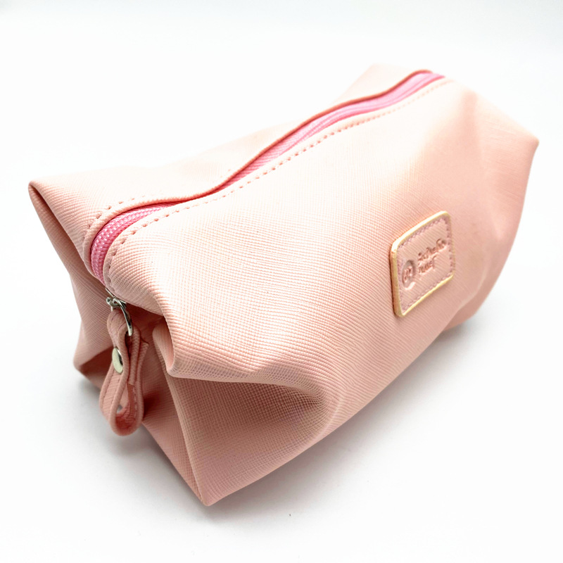 纯色化妆包PU手拿收纳包防水化妆包迷你收纳包旅行洗漱包|ms