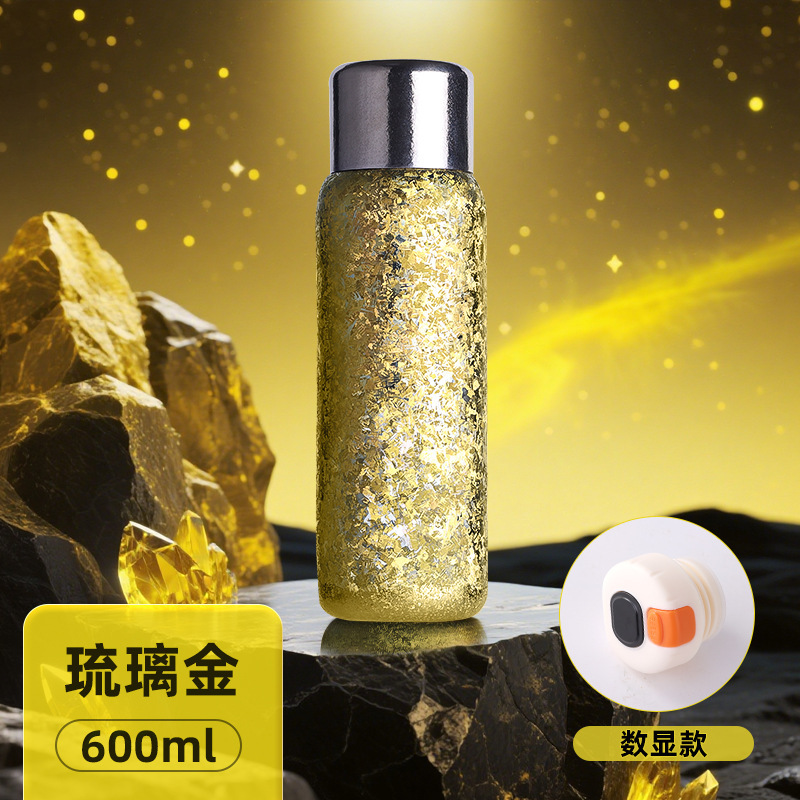 纯钛600ML保温杯焖茶壶高档礼品杯双层纯钛保温杯锁鲜养生杯|undefined