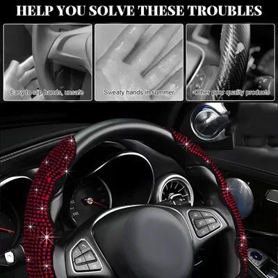 Fashionable and Sporty, Wear-Resistant, Non-Slip, Steering wheel cover