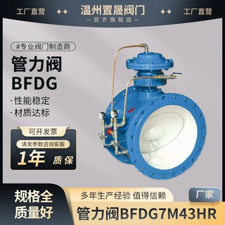 管力阀 BFDG7M43HR 铸钢碳钢不锈钢球铁 膜片式活塞式 水泵控制阀