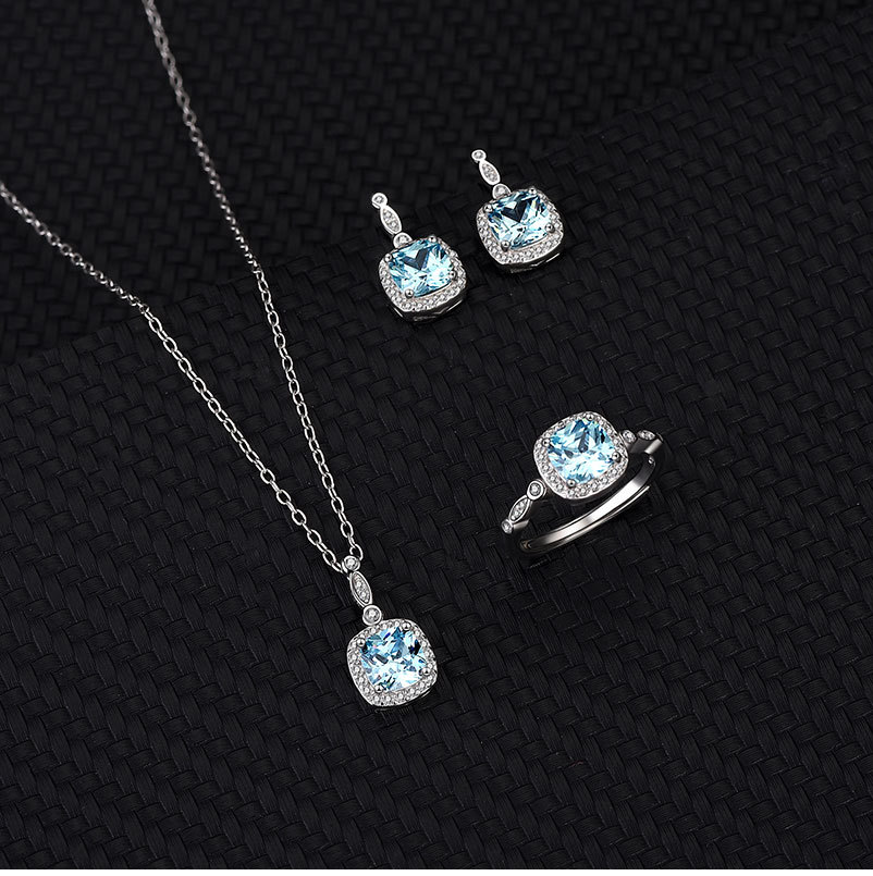 5g Weight 0.03µm Gold Plating Thickness Water Plating Gold Plating Process Rhodium Plated Plating Material 925 Sterling Silver Pendant Material Artificial Gemstones Inlay Material Pendant Necklace Classification 925 sterling silver Chain Material cable chain Chain Type 1 Piece, 1 Set, 1 Pair Quantity Street Occasion 925 Sterling Silver Material Square Pattern Women'S Gender Basic Style Plating, Inlay Craft 925 Sterling Silver Artificial Gemstones Cable Chain Plating Inlay Square Pendant Necklace