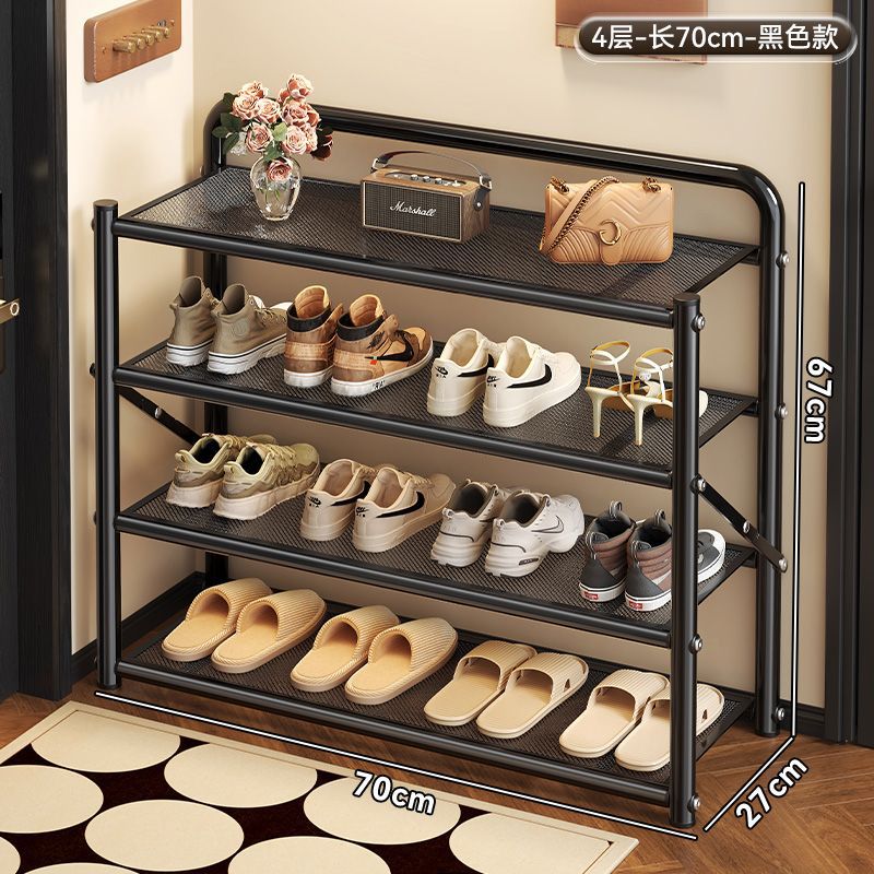 4겹 라이트 럭셔리 블랙 70cm 길이 접이식