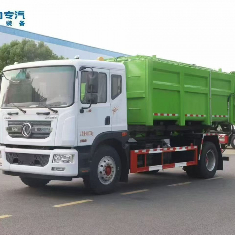 Livestock and poultry waste transport vehicle, hook-lift animal carcass transfer vehicle, manufacturer of specialized waste transport vehicles for farms Livestock and poultry waste transport vehicle, hook-lift animal carcass transfer vehicle, manufacturer of specialized waste transport vehicles for farms